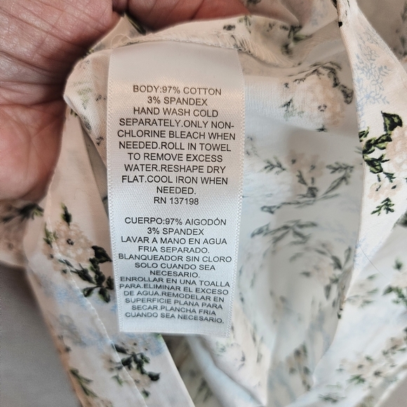 Daniel Bernstein Mini Dress Womens Sz M Floral Dramatic Shoulders Rhinestone - Picture 7 of 13